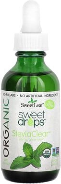 Thumbnail - SweetLeaf Stevia, Organic Sweet Drops, süße Bio-Tropfen, SteviaClear, 60 ml (2 fl. oz.)