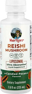 MaryRuth's, Reishi Mushroom Liposomal, kandierte Pekannüsse, 225 ml (7,6 fl. oz.)