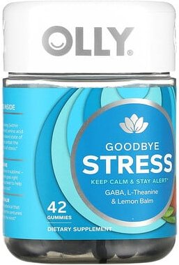 OLLY, Goodbye Stress, Beerenverbene, 42 Fruchtgummis