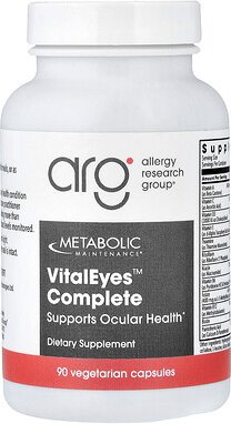 Metabolic Maintenance, VitalEyes™ Complete, Ergänzungsmittel, 90 pflanzliche Kapseln