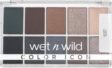 wet n wild, Color Icon, 10-Pan-Lidschattenpalette, „Lights Off“, 12 g (0,42 oz.)