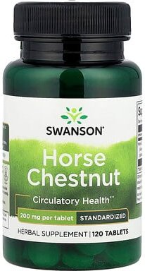 Thumbnail - Swanson, Horse Chestnut, Rosskastanie, 200 mg, 120 Tabletten