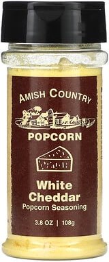 Amish Country Popcorn, Popcorngewürz, weißer Cheddar, 108 g (3,8 oz.)