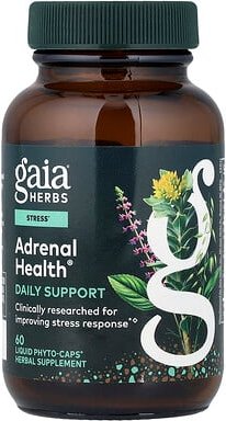 Thumbnail - Gaia Herbs, Adrenal Health®, tägliche Unterstützung, 60 flüssige Phyto-Caps®