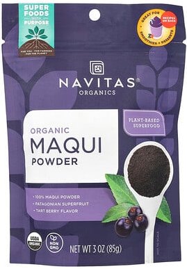 Navitas Organics, Bio-Maqui-Pulver, Sauerkirsche, 85 g (3 oz.)