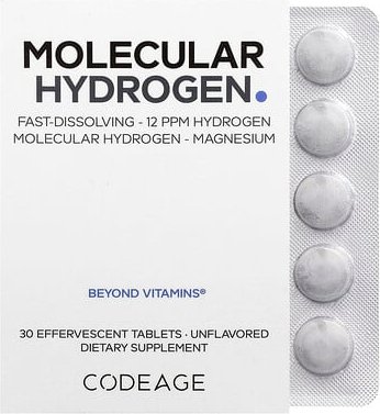 Thumbnail - Codeage, Molecular Hydrogen, Unflavored, molekularer Wasserstoff, geschmacksneutral, 30 Brausetabletten