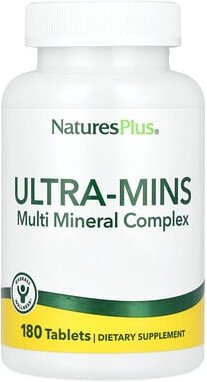 Thumbnail - NaturesPlus, Ultra-Mins, Multiple Mineral Complex, multipler Mineralstoff-Komplex, 180 Tabletten