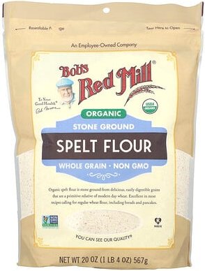 Bob's Red Mill, Bio-Dinkelmehl, Vollkorn, 567 g (20 oz.)