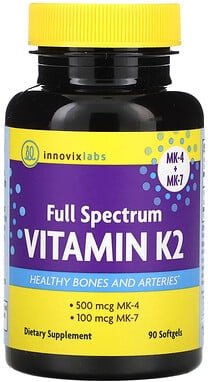 Thumbnail - InnovixLabs, Full Spectrum Vitamin K2, Vollspektrum-Vitamin-K2, 90 Weichkapseln