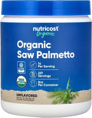 Nutricost, Bio-Sägepalme, geschmacksneutral, 227 g (8 oz.)