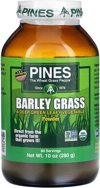 Pines International, Gerstengraspulver, 280 g (10 oz.)