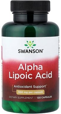 Swanson, Alpha-Liponsäure, 300 mg, 120 vegane Kapseln
