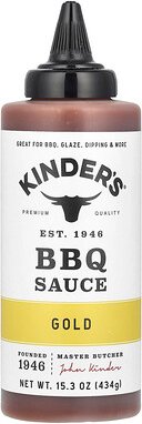KINDER'S, BBQ Sauce, Gold, 434 g (15,3 oz.)