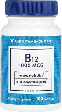 The Vitamin Shoppe, Vitamin B12, 1.000 mcg, 100 Lutschtabletten
