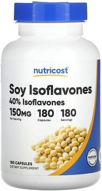 Nutricost, Soja-Isoflavone, 150 mg, 180 Kapseln