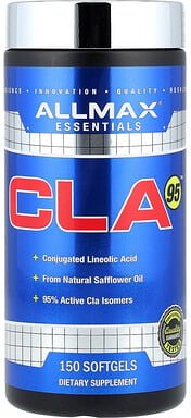 ALLMAX, Essentials, CLA95™, 150 Weichkapseln