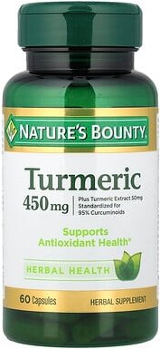 Nature's Bounty, Kurkuma, 450 mg, 60 Kapseln