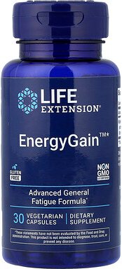 Life Extension, EnergyGain™, 30 pflanzliche Kapseln (200 mg pro Kapsel)