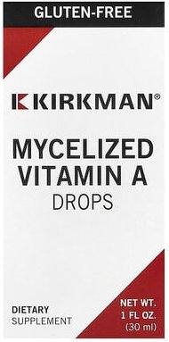 Kirkman Labs, Myzelisierte Vitamin-A-Tropfen, 30 ml (1 fl. oz.)