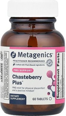 Metagenics, Chasteberry Plus®, PMS-Unterstützung, 60 Tabletten