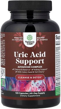 Nature's Craft, Harnsäure-Formel, 120 Kapseln