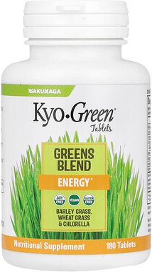 Kyolic, Kyo-Green, Gemüsemischung, Energie, 180 Tabletten