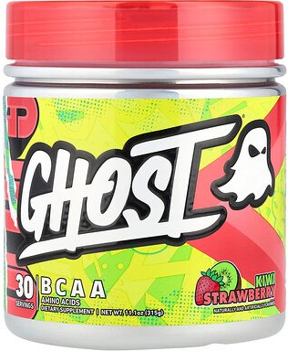 Ghost, BCAA, Kiwi Strawberry, Kiwi-Erdbeere, 315 g (11,1 oz.)