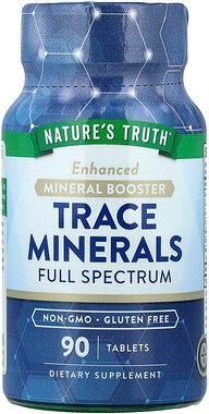 Nature's Truth, Trace Minerals, Vollspektrum, 90 Tabletten