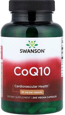 Swanson, CoQ10, 30 mg, 240 vegane Kapseln