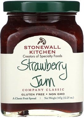 Stonewall Kitchen, Strawberry Marmelade, Erdbeermarmelade, 347 g (12,25 oz.)