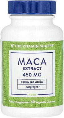 Thumbnail - The Vitamin Shoppe, Maca Extract, Maca-Extrakt, 450 mg, 60 pflanzliche Kapseln
