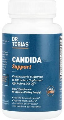 Dr. Tobias, Candida Support, Unterstützung mit Candida, 60 Kapseln
