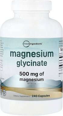 Micro Ingredients, Magnesium Glycinate, Magnesiumglycinat, 240 Kapseln (166 mg pro Kapsel)