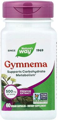 Nature's Way, Gymnema, 500 mg, 60 vegane Kapseln