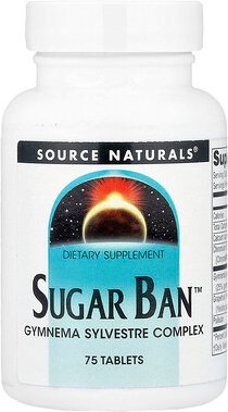 Source Naturals, Sugar Ban™, 75 Tabletten