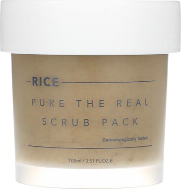 Thank You Farmer, Rice Pure The Real Scrub Pack, 100 ml (3,51 fl. oz.)