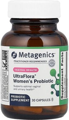 Metagenics, UltraFlora® Women's Probiotic, Probiotikum für Frauen, vaginale Gesundheit, 30 Kapseln