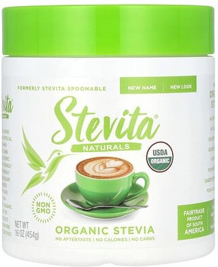 Stevita Naturals, Naturals, Organic Stevia, Stevia in Bio-Qualität, 454 g (16 oz.)