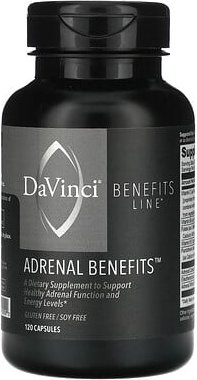 Thumbnail - DaVinci Laboratories, Benefits Line, Nebennierenvorteile, 120 Kapseln
