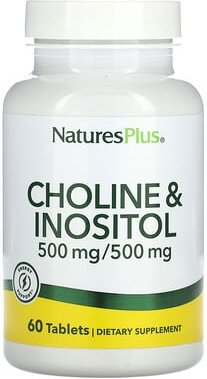 Thumbnail - NaturesPlus, Cholin und Inosit, 60 Tabletten