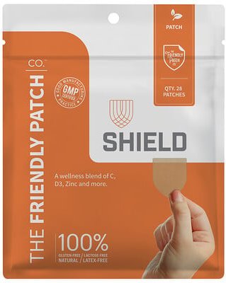 The Friendly Patch, Schutzschild-Patch, 28 Pads