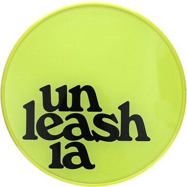 Unleashia, Satin Wear Healthy-Green Cushion, LSF 30 PA++, 27 W Peach Tan, 15 g (0,52 oz.)
