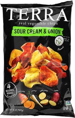 Thumbnail - Terra, Echte Gemüsechips, Sour Cream & Onion, 141 g (5 oz.)