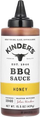 KINDER'S, BBQ Sauce, Honig, 439 g (15,5 oz.)