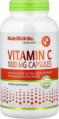 NutriBiotic, Immunität, Vitamin C, 1.000 mg, 250 Kapseln