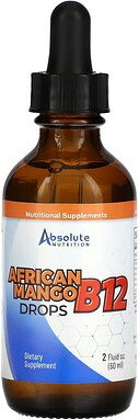 Absolute Nutrition, Afrikanische Mango-B12-Tropfen, 60 ml (2 fl. oz.)