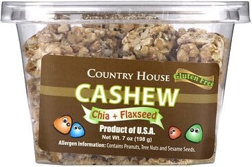 Country House, Cashew, Chia + Leinsamen, Cashew, Chia + Leinsamen, 198 g (7 oz.)