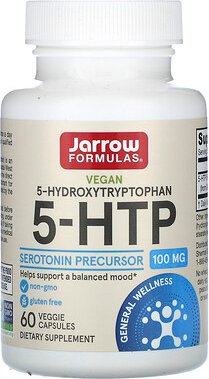 Thumbnail - Jarrow Formulas, 5-HTP, 100 mg, 60 vegetarische Kapseln