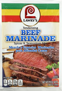 Lawry's, Tenderizing Beef Marinade, Gewürze und Gewürzmischung, 30 g (1,06 oz.)