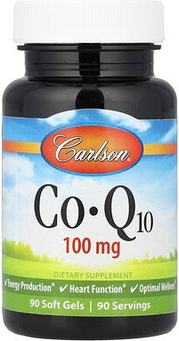 Carlson, CoQ10, 100 mg, 90 Weichkapseln